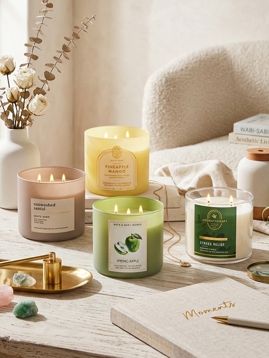 Bath & Body Works Other - Bath & Body Works 3-Wick Candles